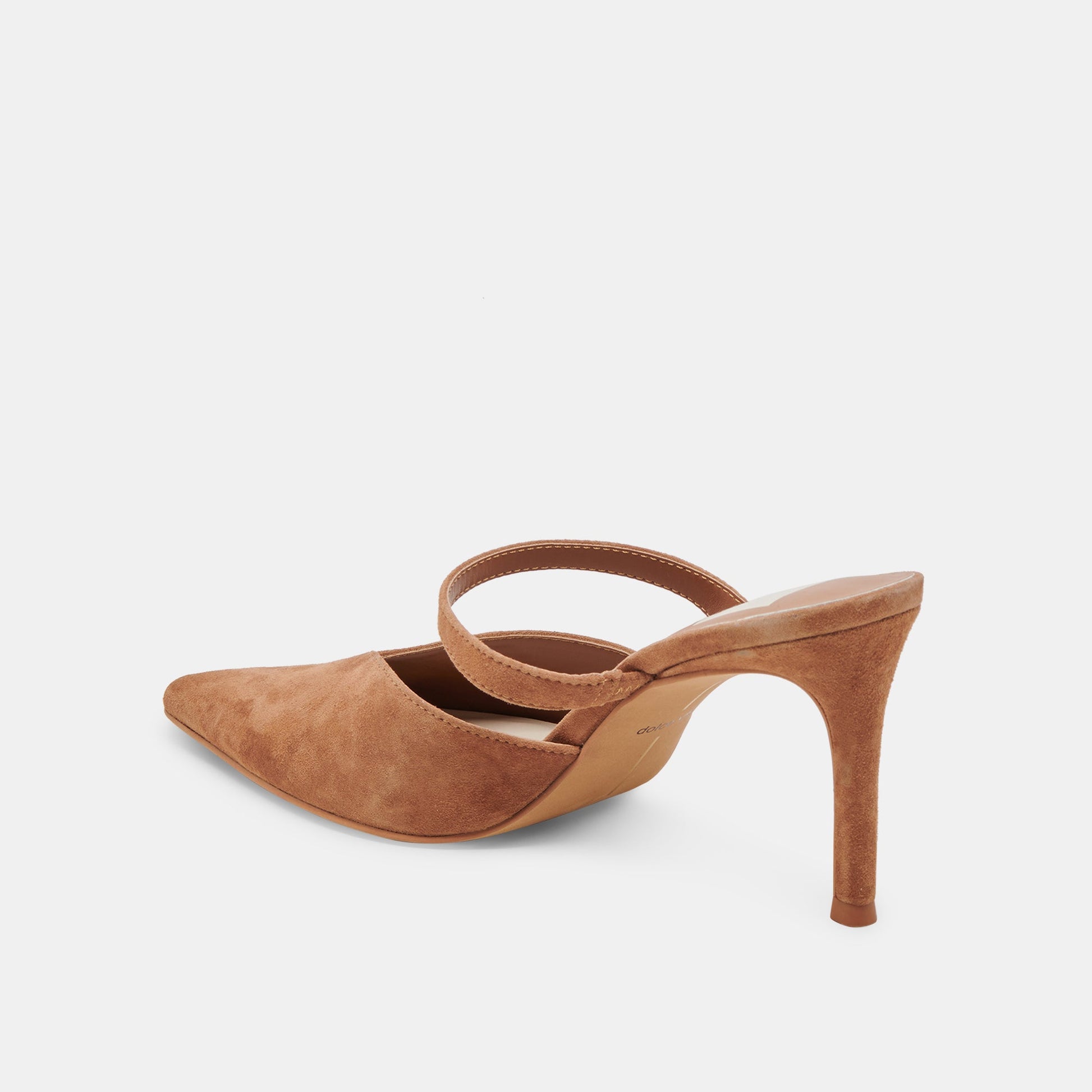 KANIKA HEELS PECAN SUEDE - Dolce Vita