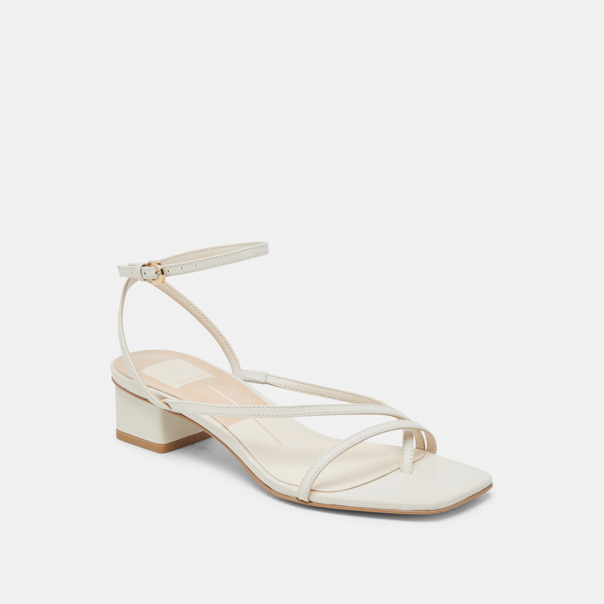 KARLOS SANDALS BONE LEATHER - Dolce Vita
