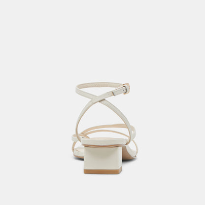 KARLOS SANDALS BONE LEATHER - Dolce Vita