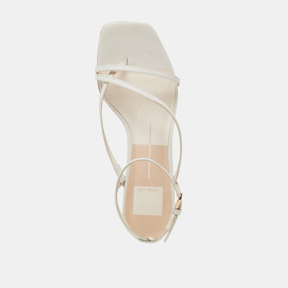 KARLOS SANDALS BONE LEATHER - Dolce Vita