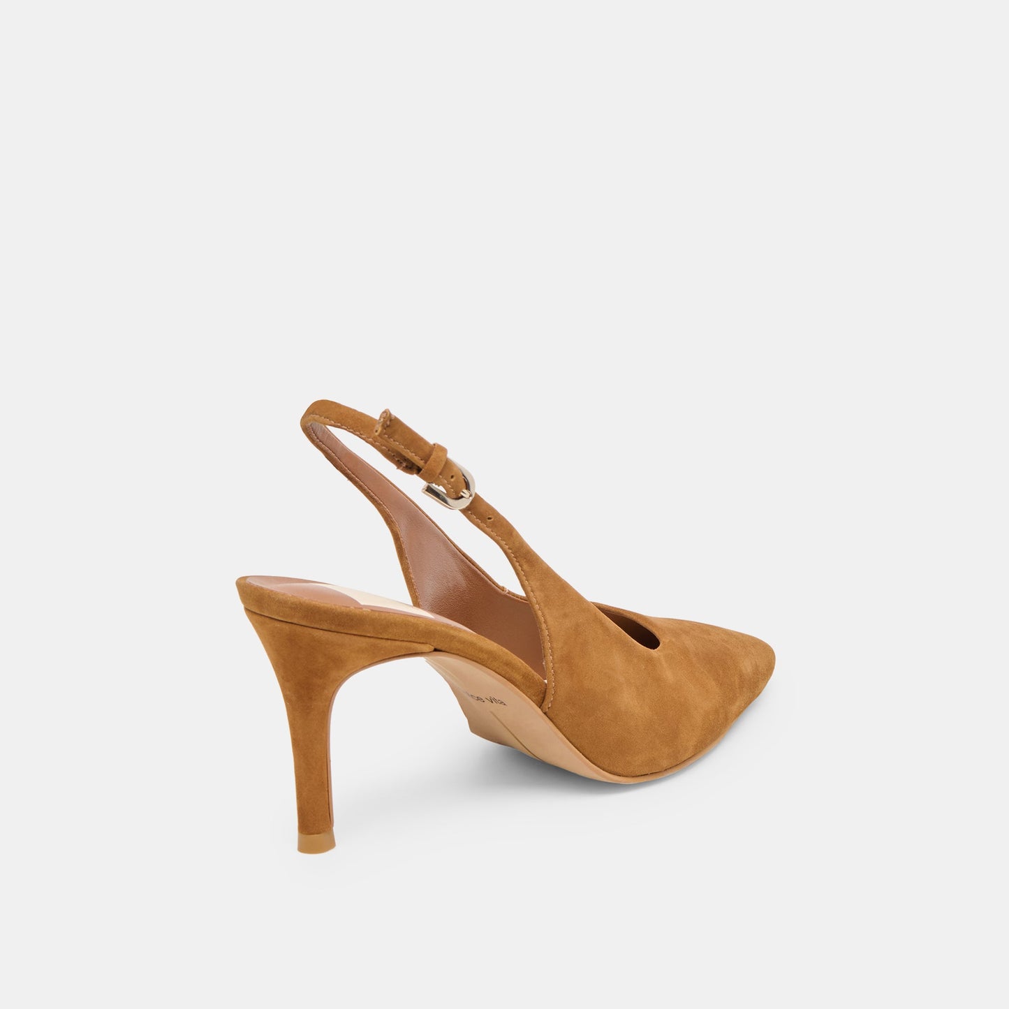 Elasi Brown Nubuck Heels - Dolce Vita