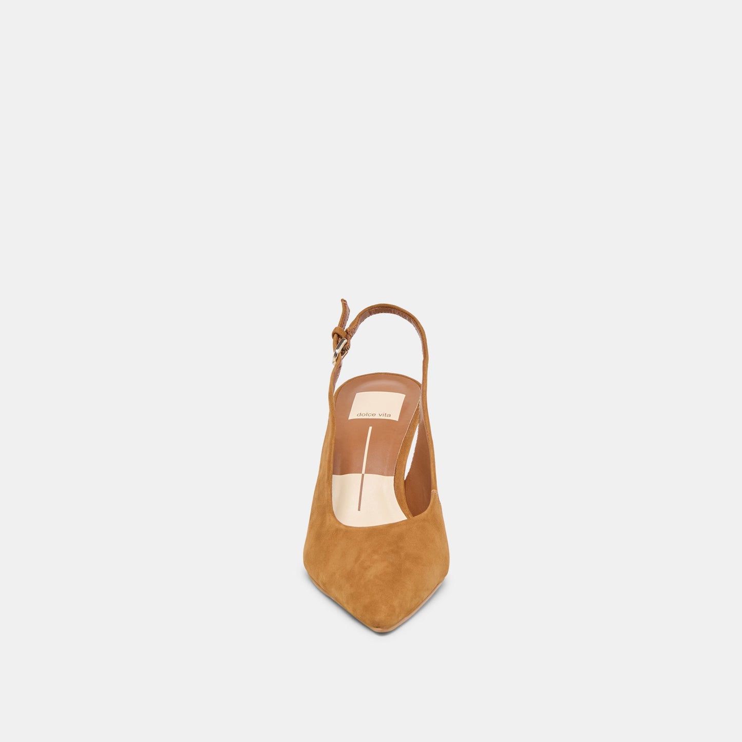Elasi Brown Nubuck Heels - Dolce Vita