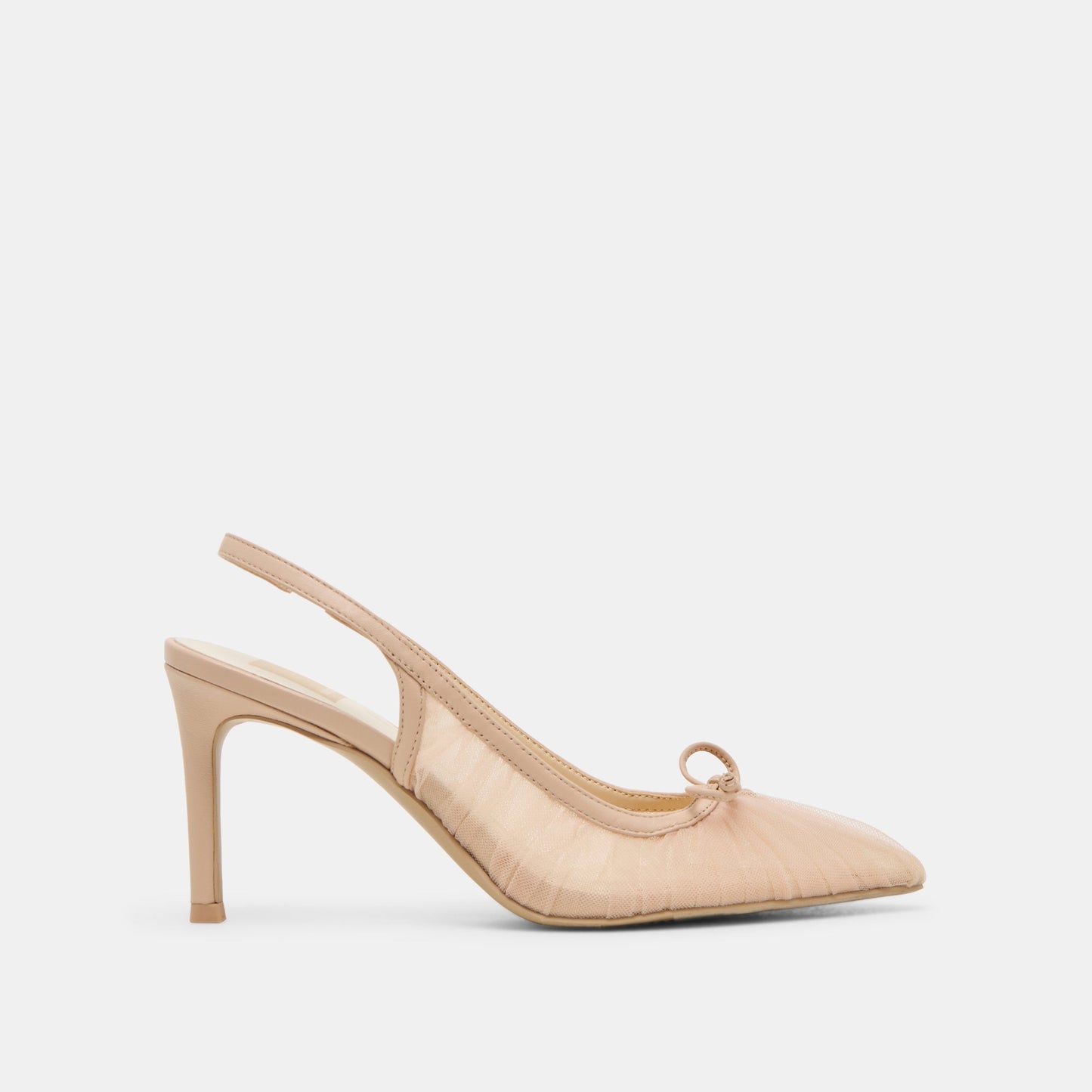 Yela Praline Tulle Heels - Dolce Vita
