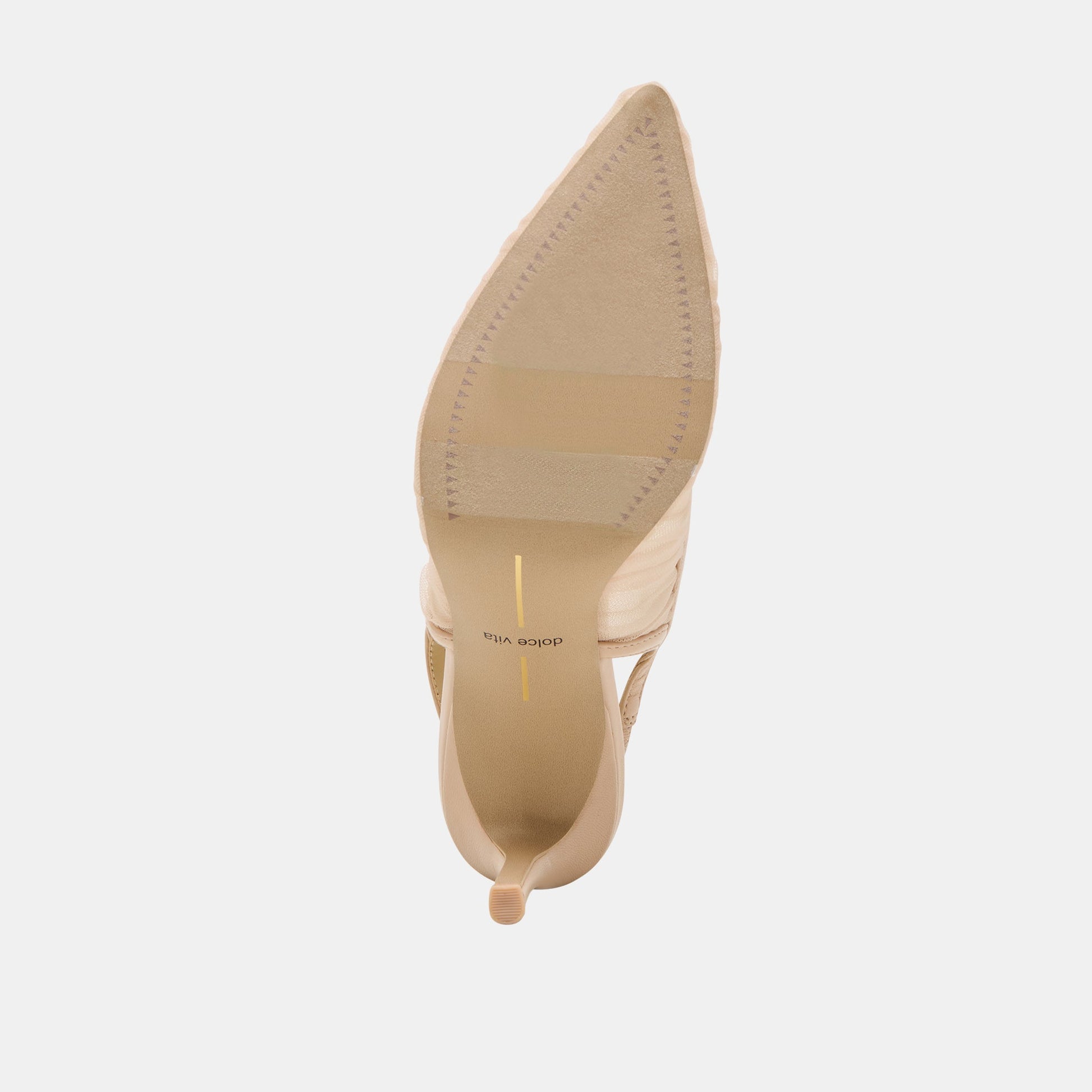 Yela Praline Tulle Heels - Dolce Vita