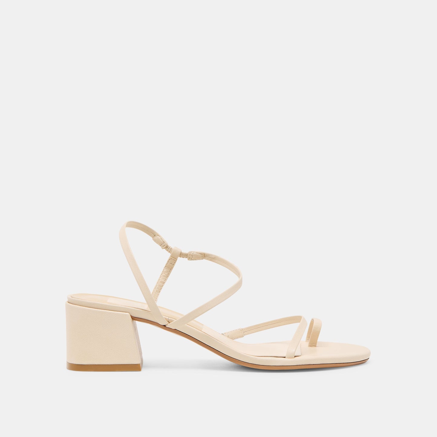 Trini Creme Leather Heels - Dolce Vita