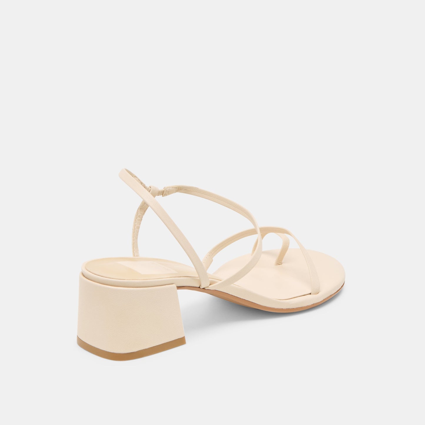Trini Creme Leather Heels - Dolce Vita