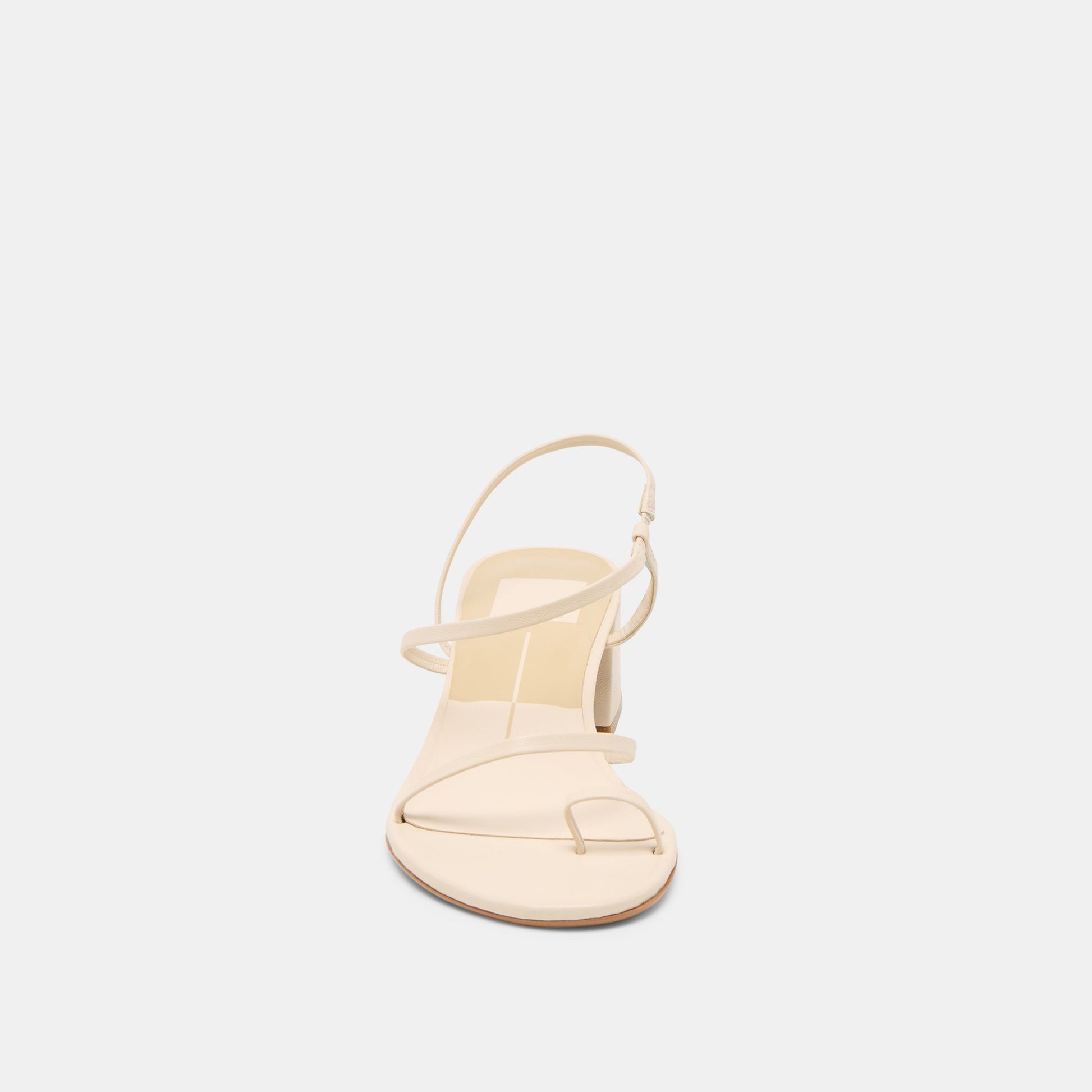 Trini Creme Leather Heels - Dolce Vita