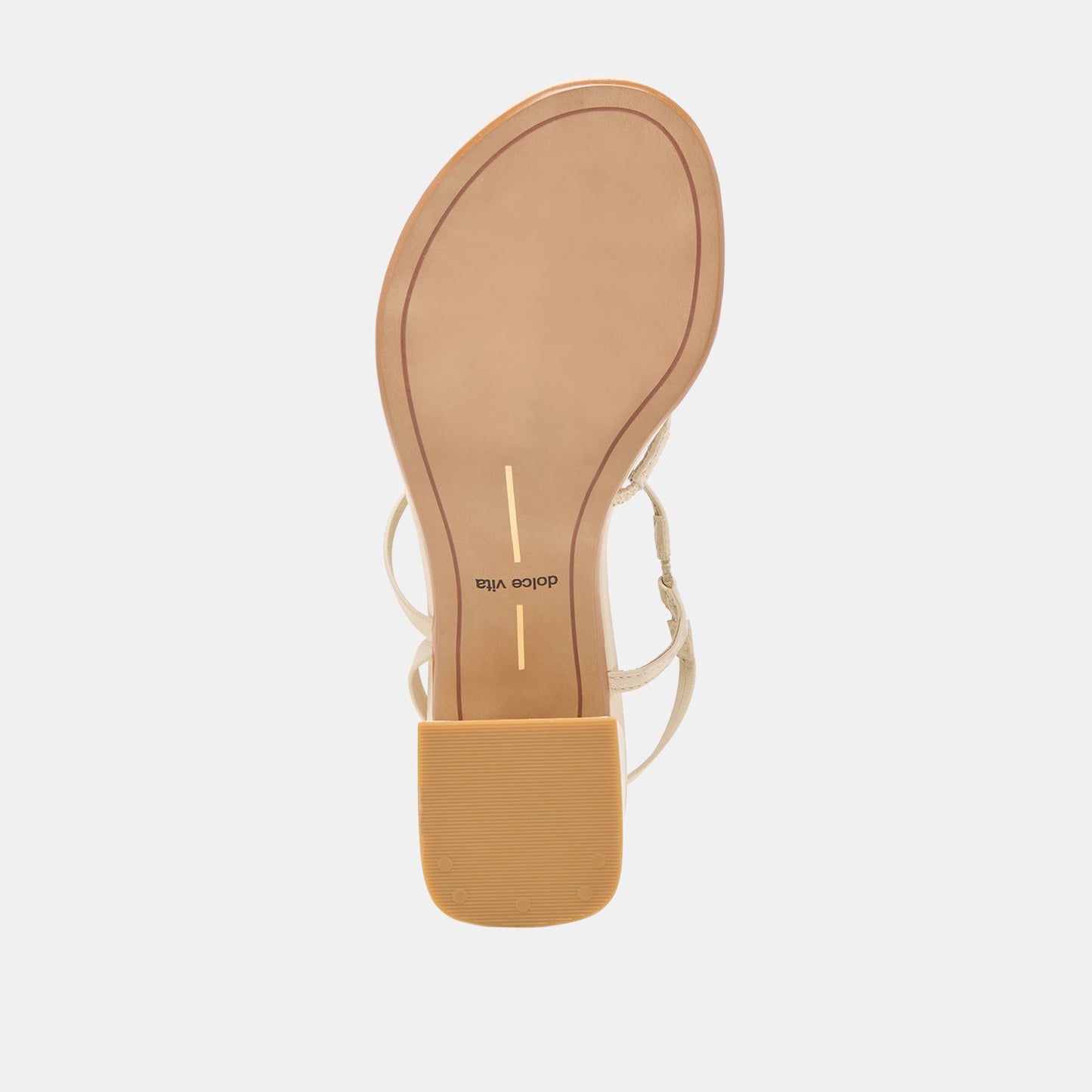 Trini Creme Leather Heels - Dolce Vita