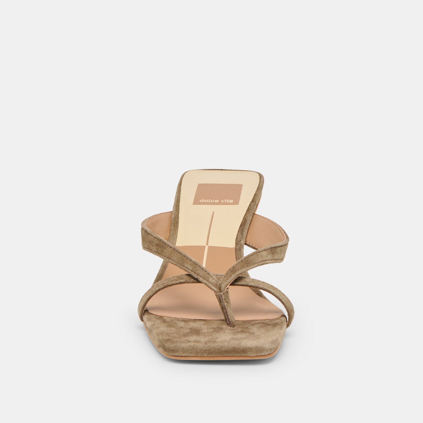 Brevel Olive Suede Heels - Dolce Vita