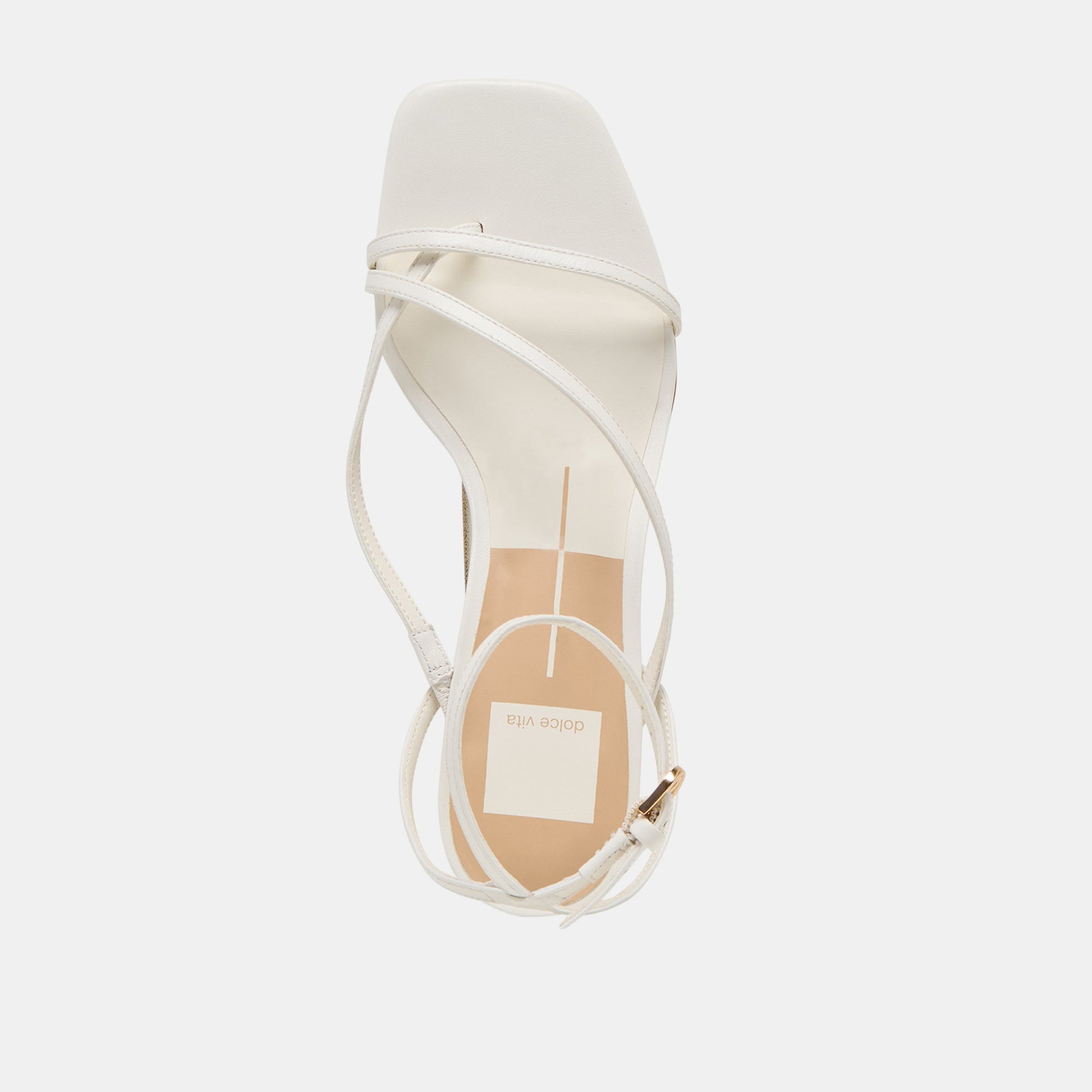 Karlos True White Leather Sandals - Dolce Vita