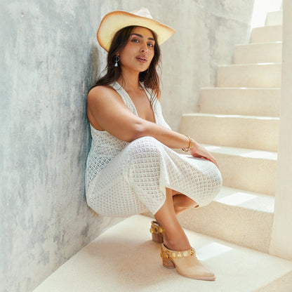 Kanyon Dune Suede Heels - Dolce Vita