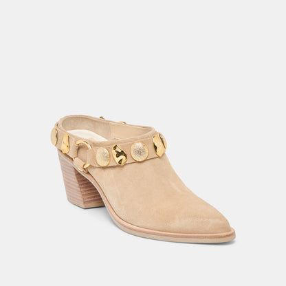 Kanyon Dune Suede Heels - Dolce Vita