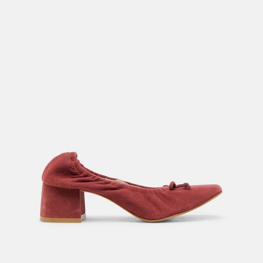 Karmin Brandy Suede Heels - Dolce Vita