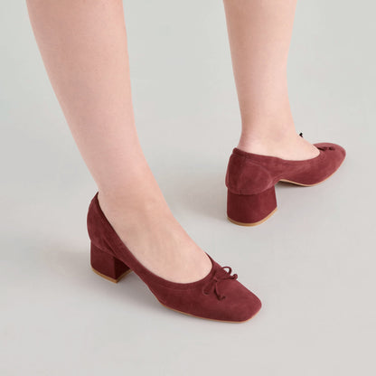 Karmin Brandy Suede Heels - Dolce Vita