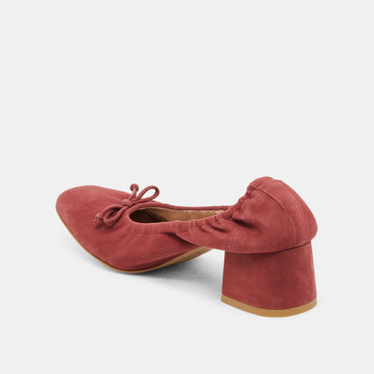 Karmin Brandy Suede Heels - Dolce Vita