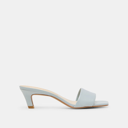 Rexa Ice Blue Leather Heels - Dolce Vita