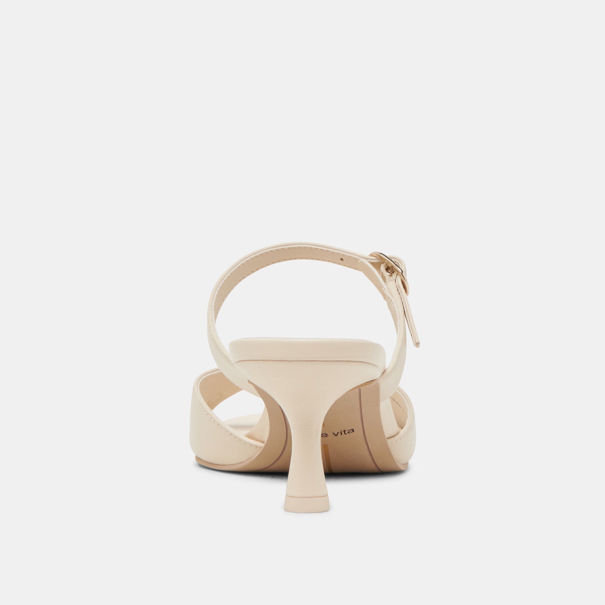 LORALI HEELS CREME LEATHER - Dolce Vita