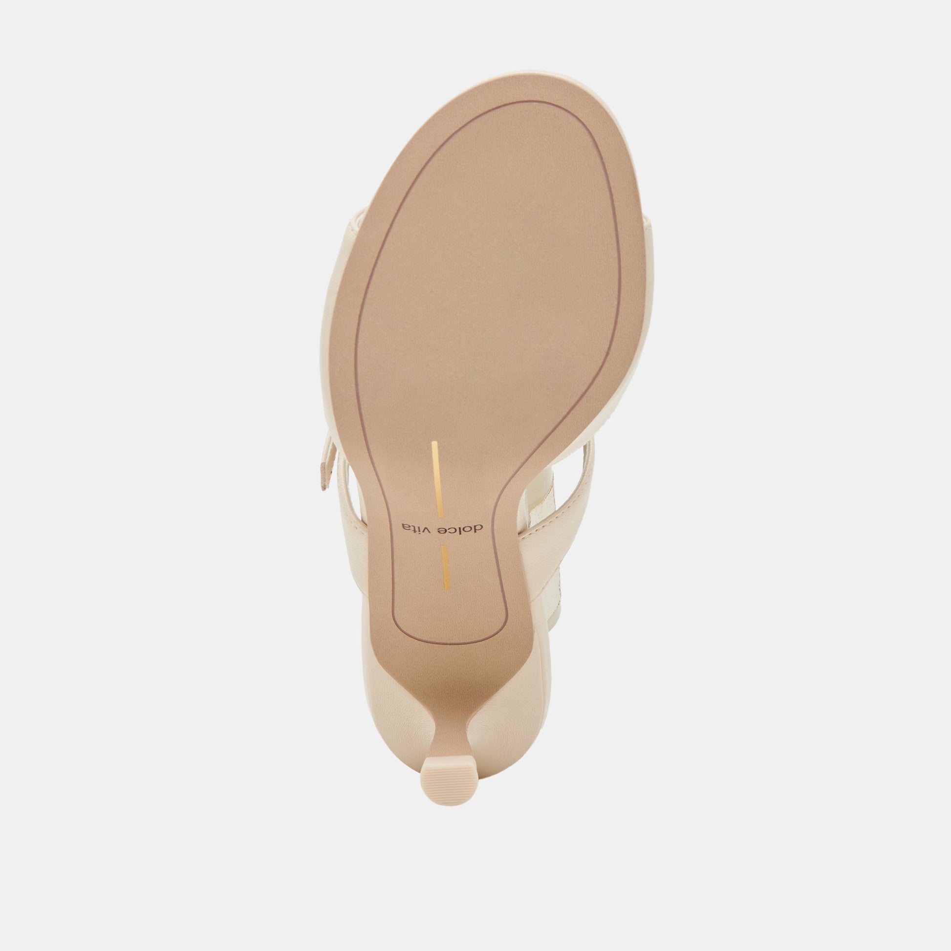 LORALI HEELS CREME LEATHER - Dolce Vita