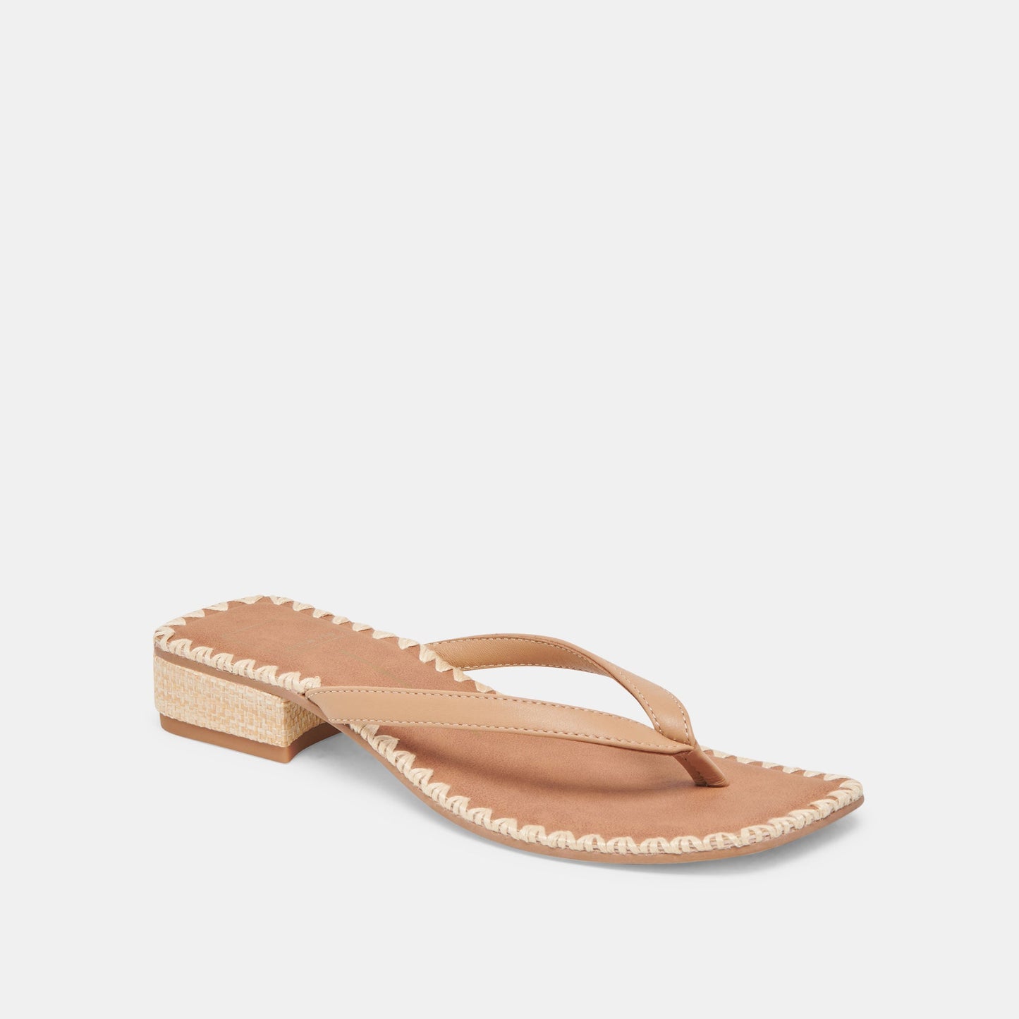 BARTY SANDALS LIGHT TAN LEATHER - Dolce Vita