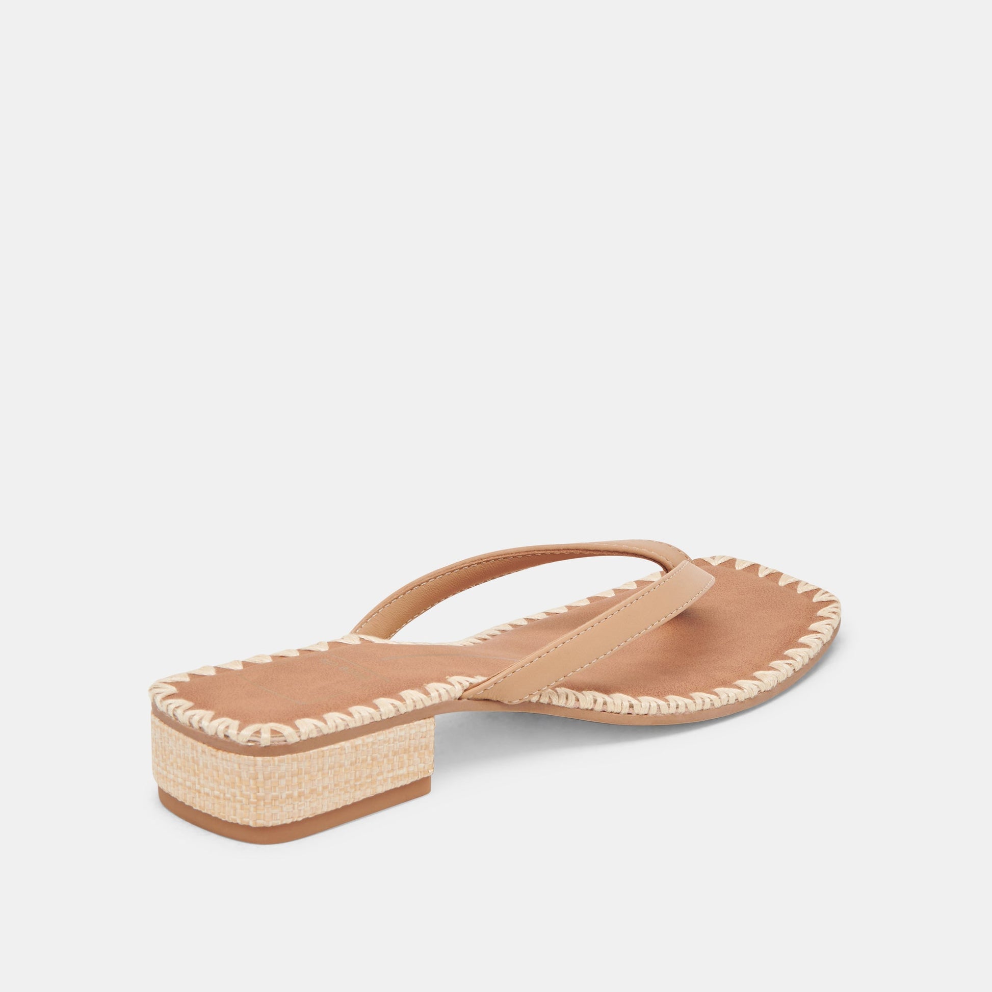 BARTY SANDALS LIGHT TAN LEATHER - Dolce Vita