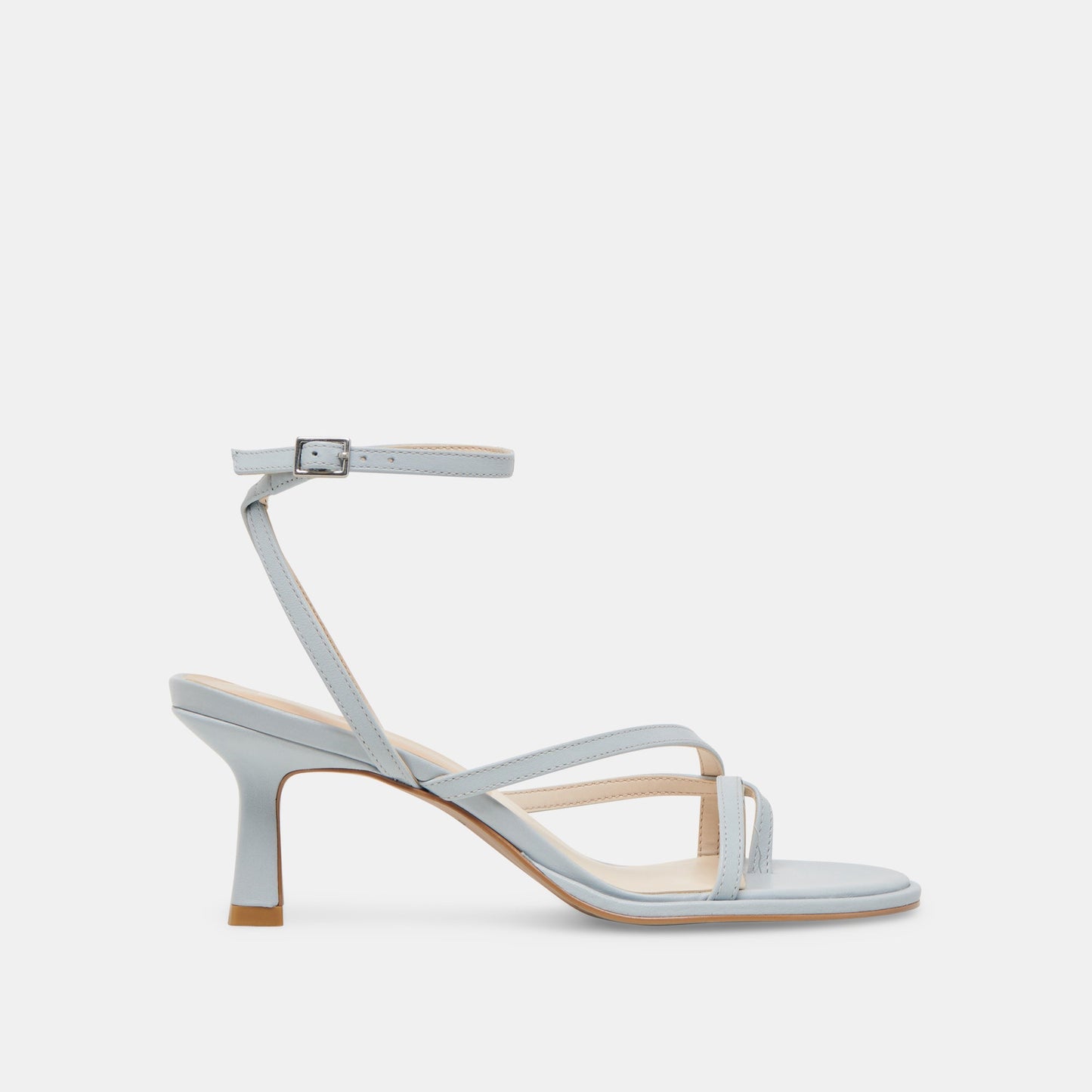 MORAH HEELS ICE BLUE LEATHER - Dolce Vita