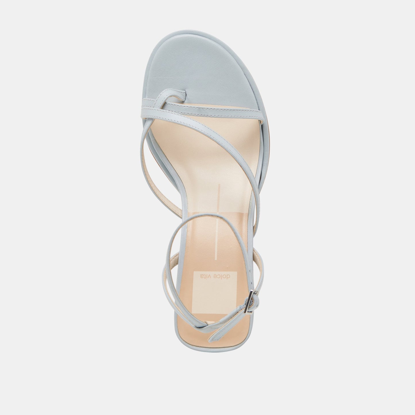 MORAH HEELS ICE BLUE LEATHER - Dolce Vita