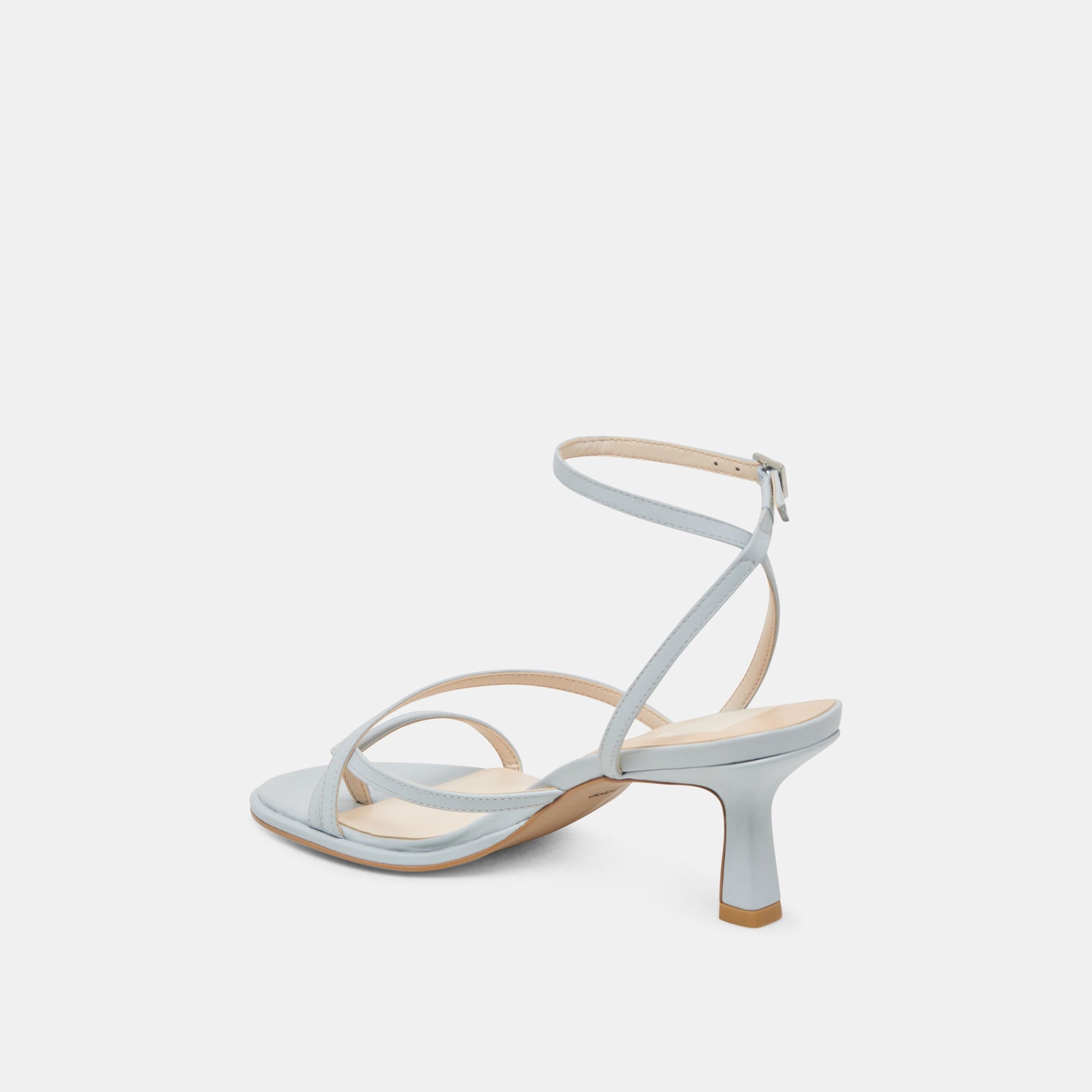 MORAH HEELS ICE BLUE LEATHER - Dolce Vita