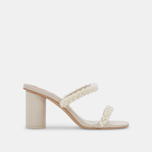NOEL Heels Vanilla Pearls - Dolce Vita