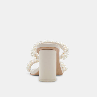 NOEL Heels Vanilla Pearls - Dolce Vita