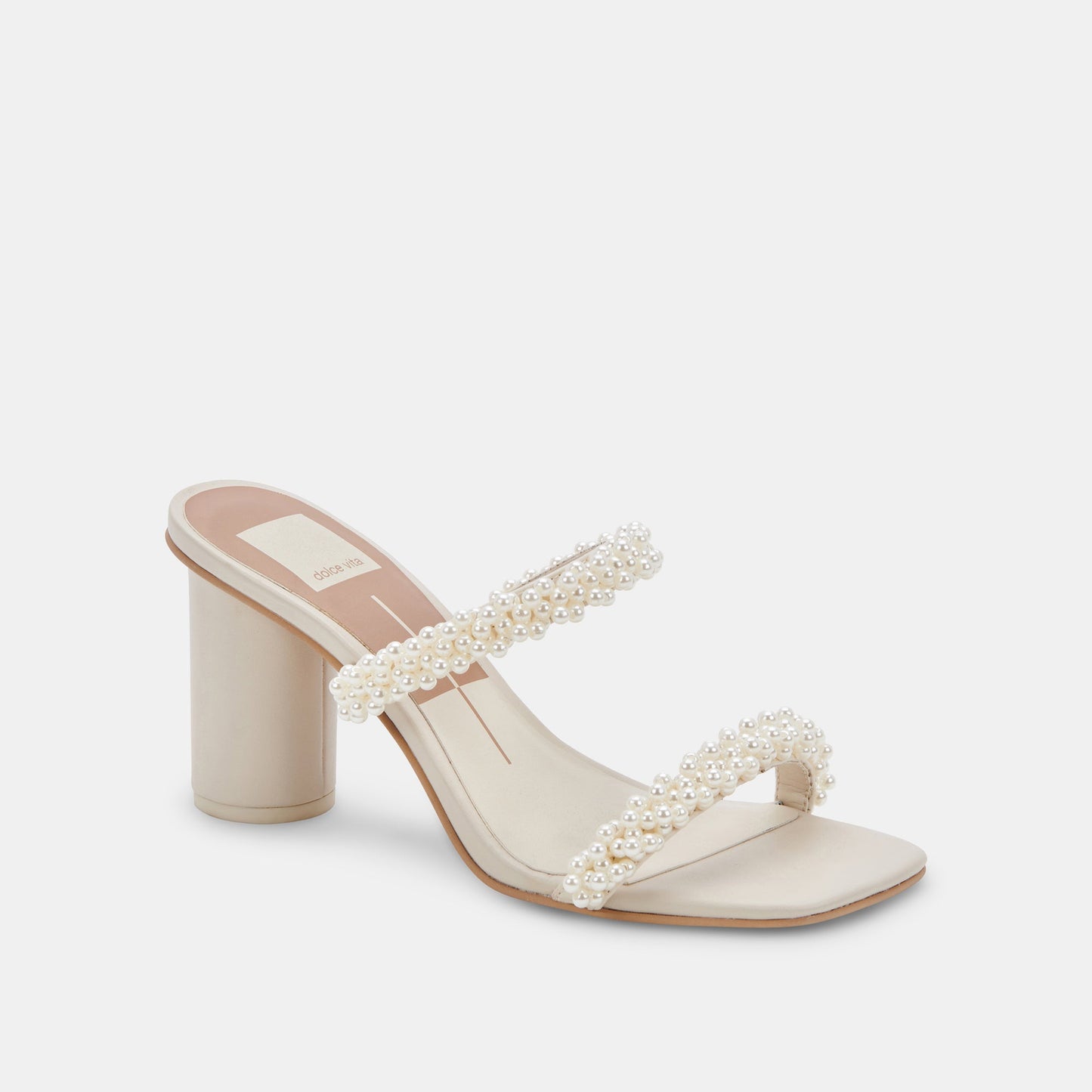 NOEL Heels Vanilla Pearls - Dolce Vita