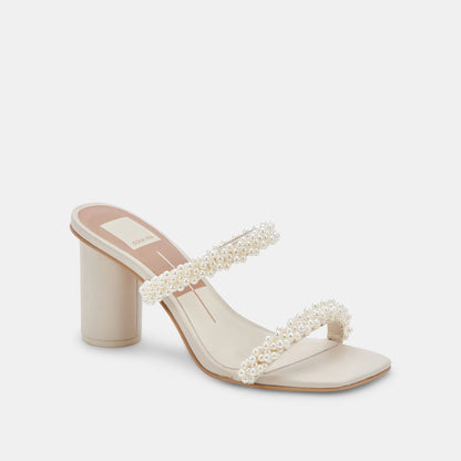 NOEL Heels Vanilla Pearls - Dolce Vita