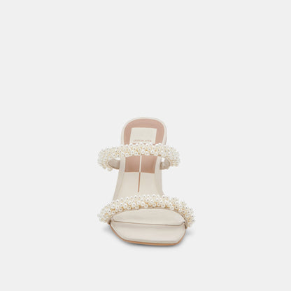 NOEL Heels Vanilla Pearls - Dolce Vita