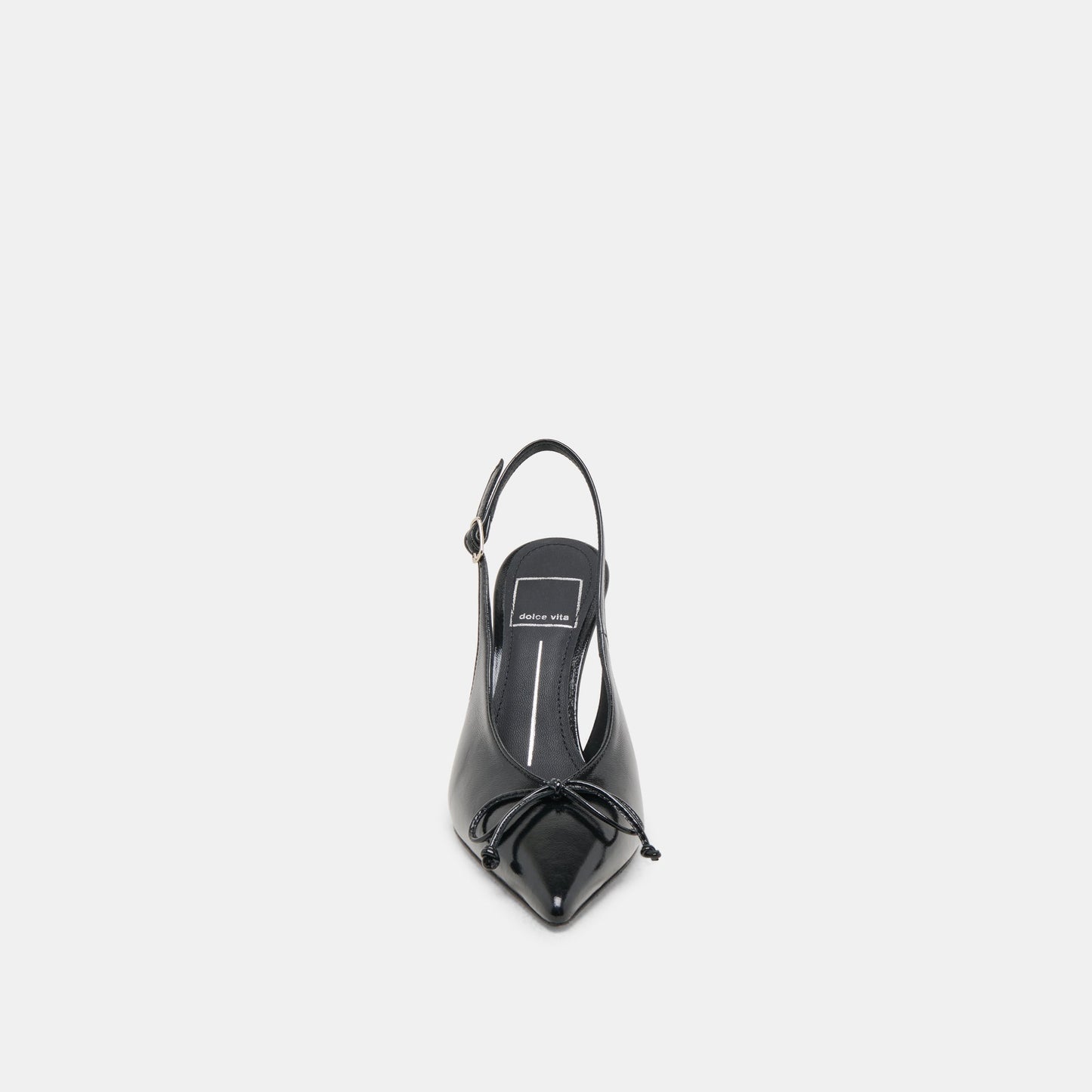 GEENA HEELS BLACK LEATHER - Dolce Vita