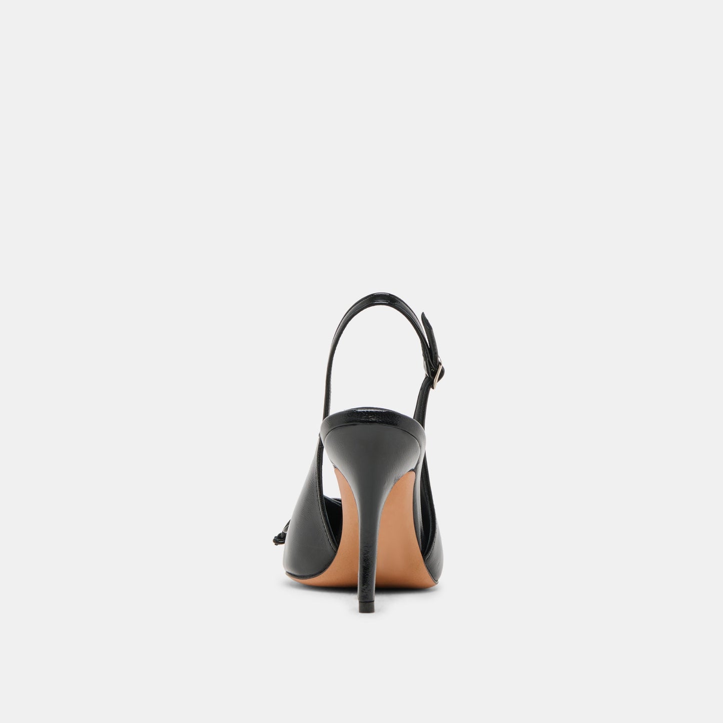 GEENA HEELS BLACK LEATHER - Dolce Vita