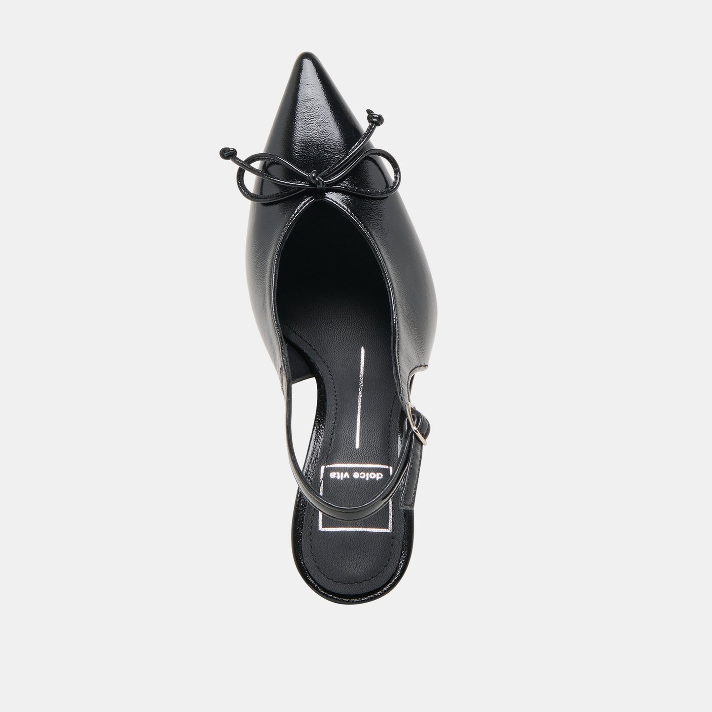 GEENA HEELS BLACK LEATHER - Dolce Vita