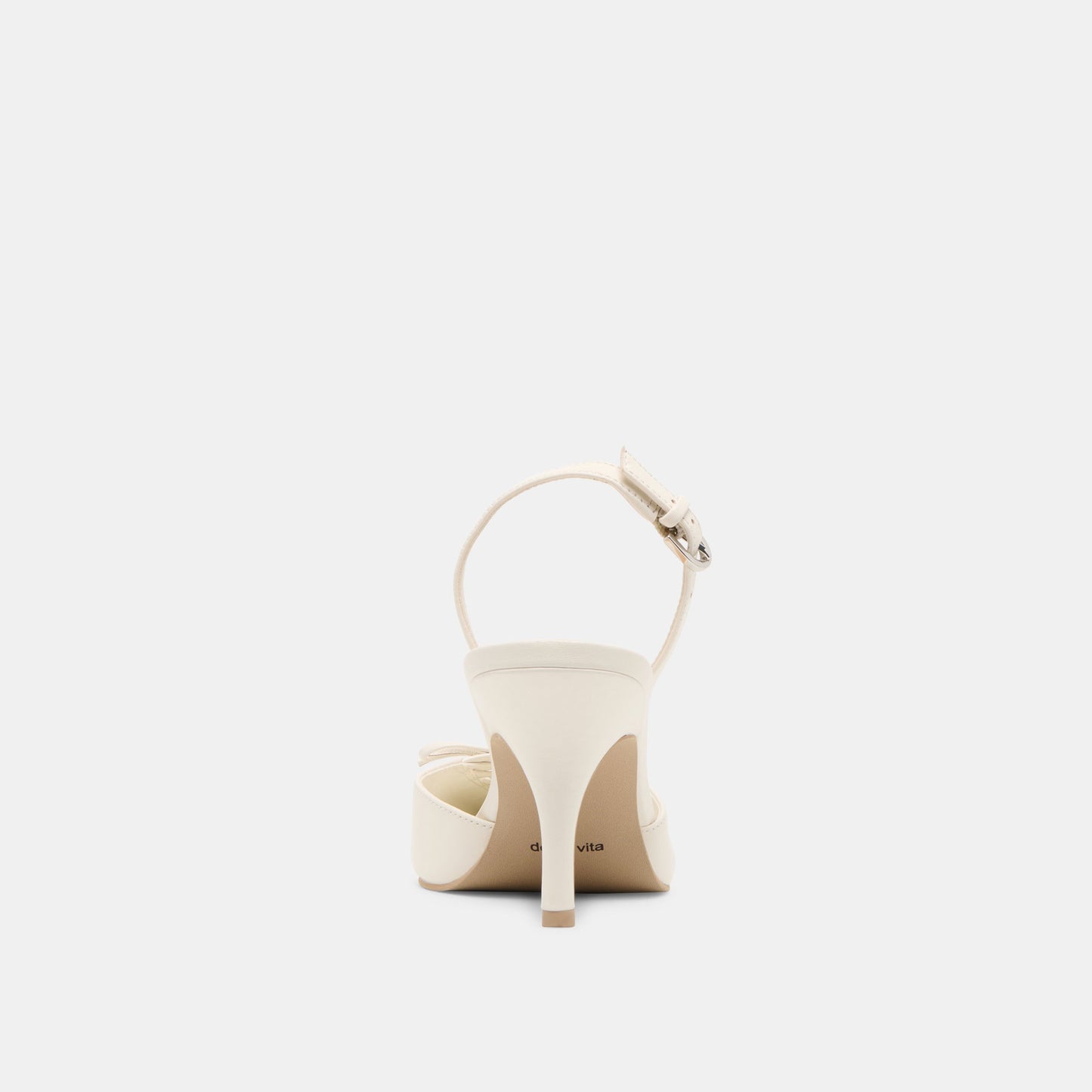 Hamya White Leather Heels - Dolce Vita