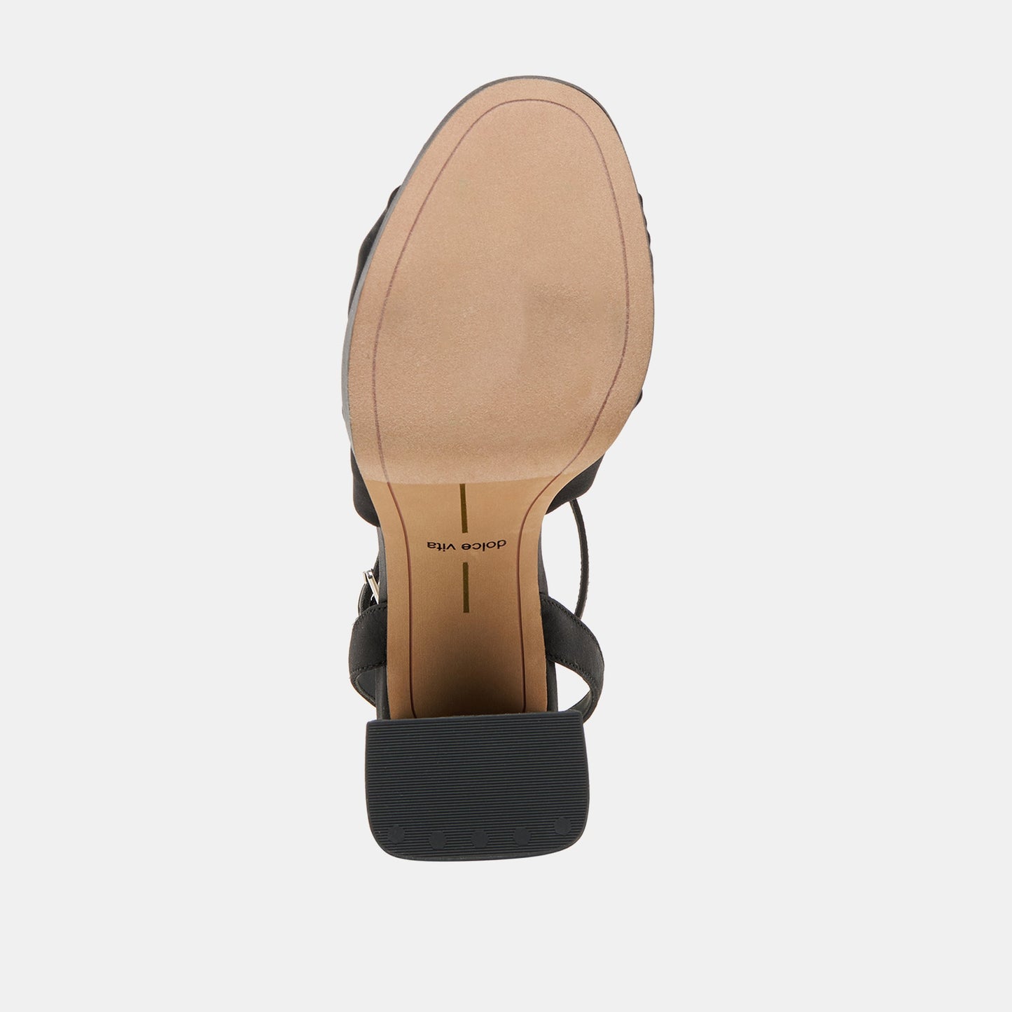 PARLO HEELS ONYX SATIN - Dolce Vita