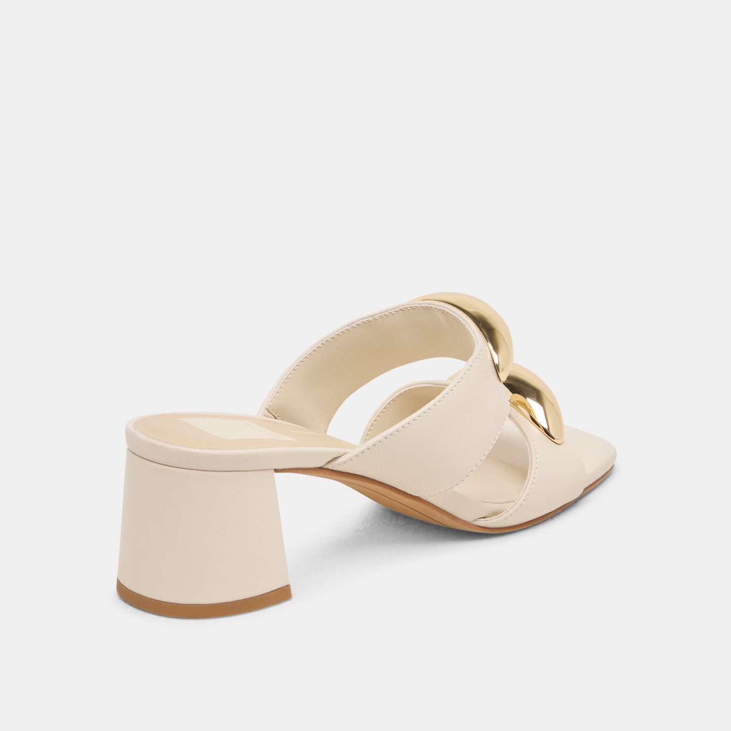 Barnet Bone Leather Heels - Dolce Vita