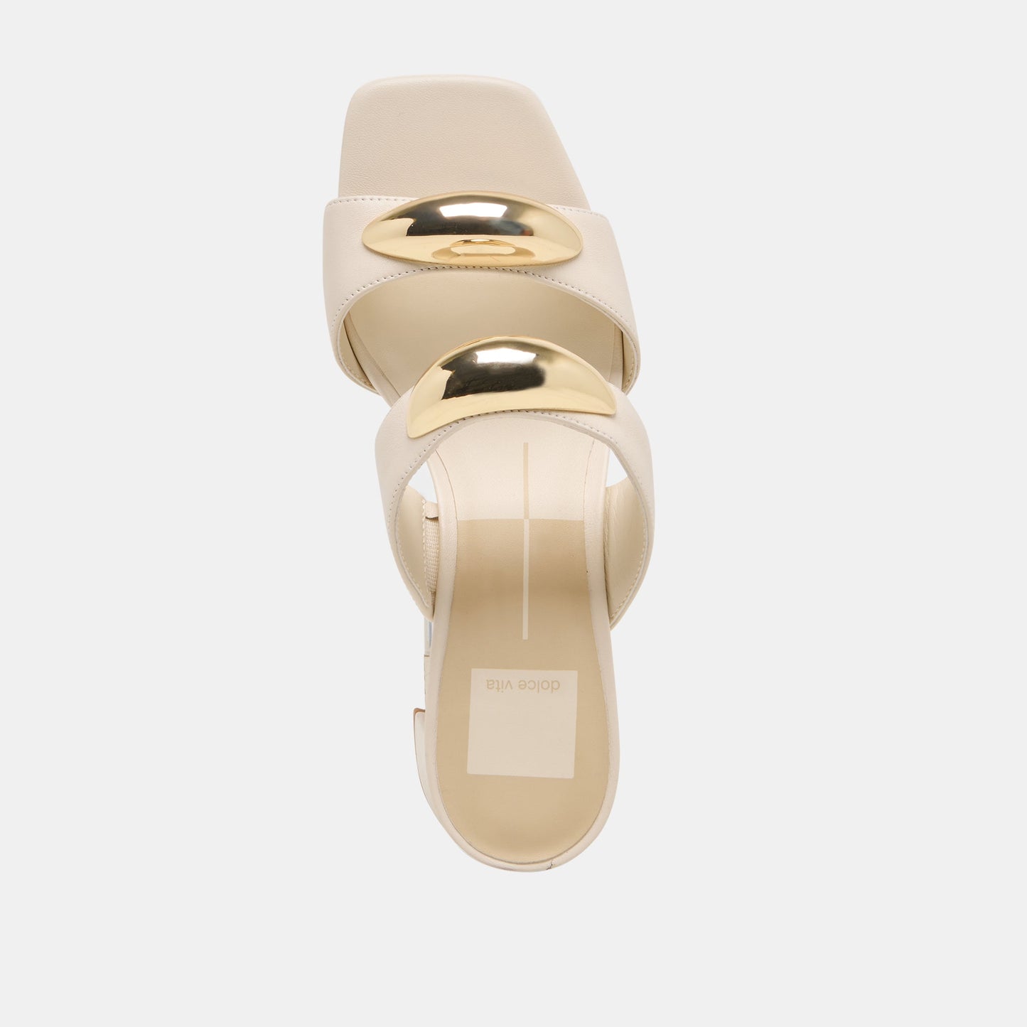Barnet Bone Leather Heels - Dolce Vita