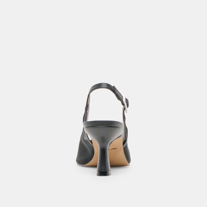 Lorine Onyx Mesh Heels - Dolce Vita