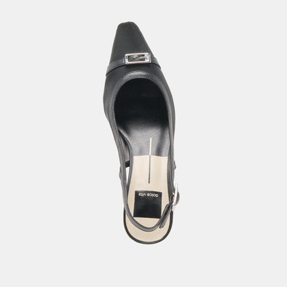 Lorine Onyx Mesh Heels - Dolce Vita