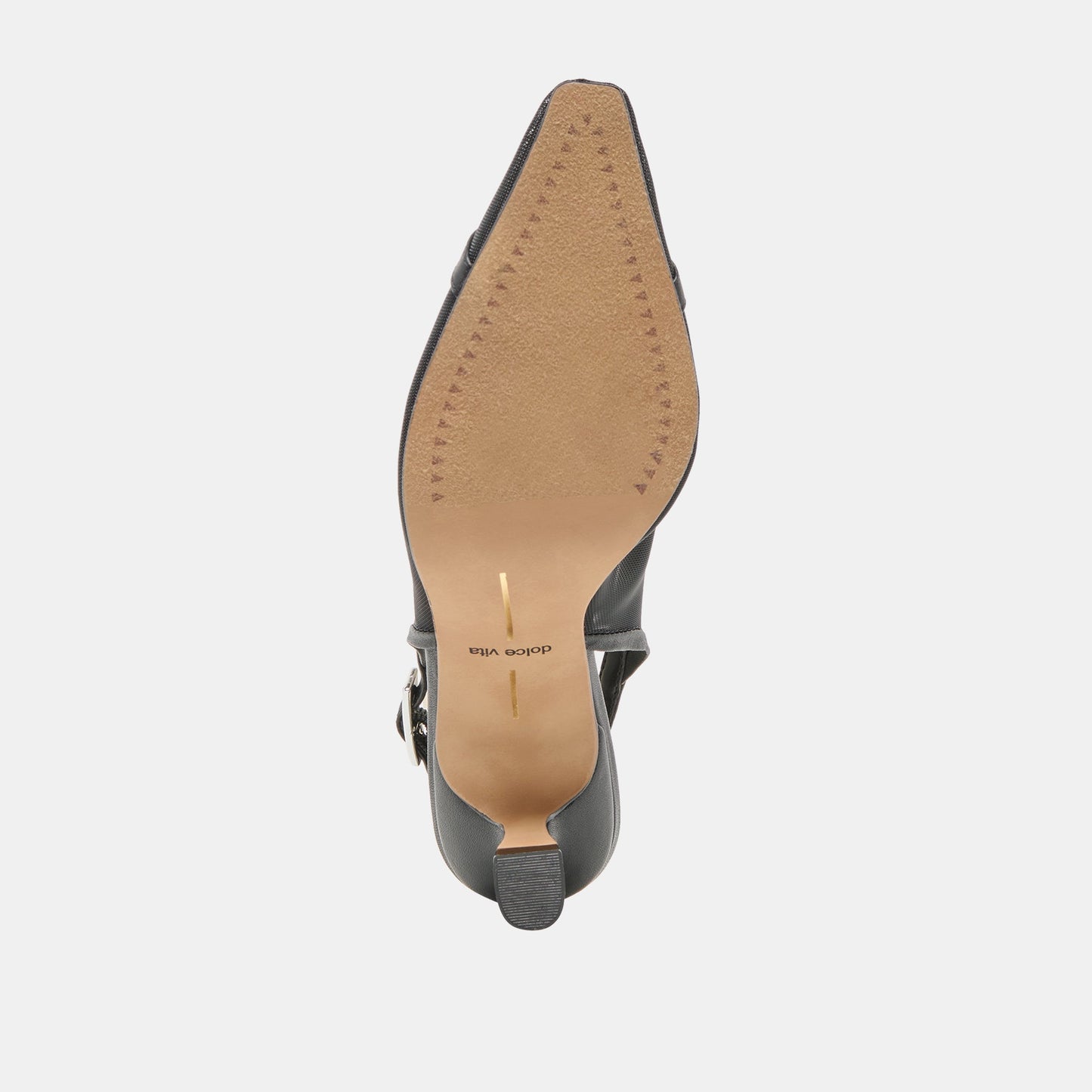 Lorine Onyx Mesh Heels - Dolce Vita