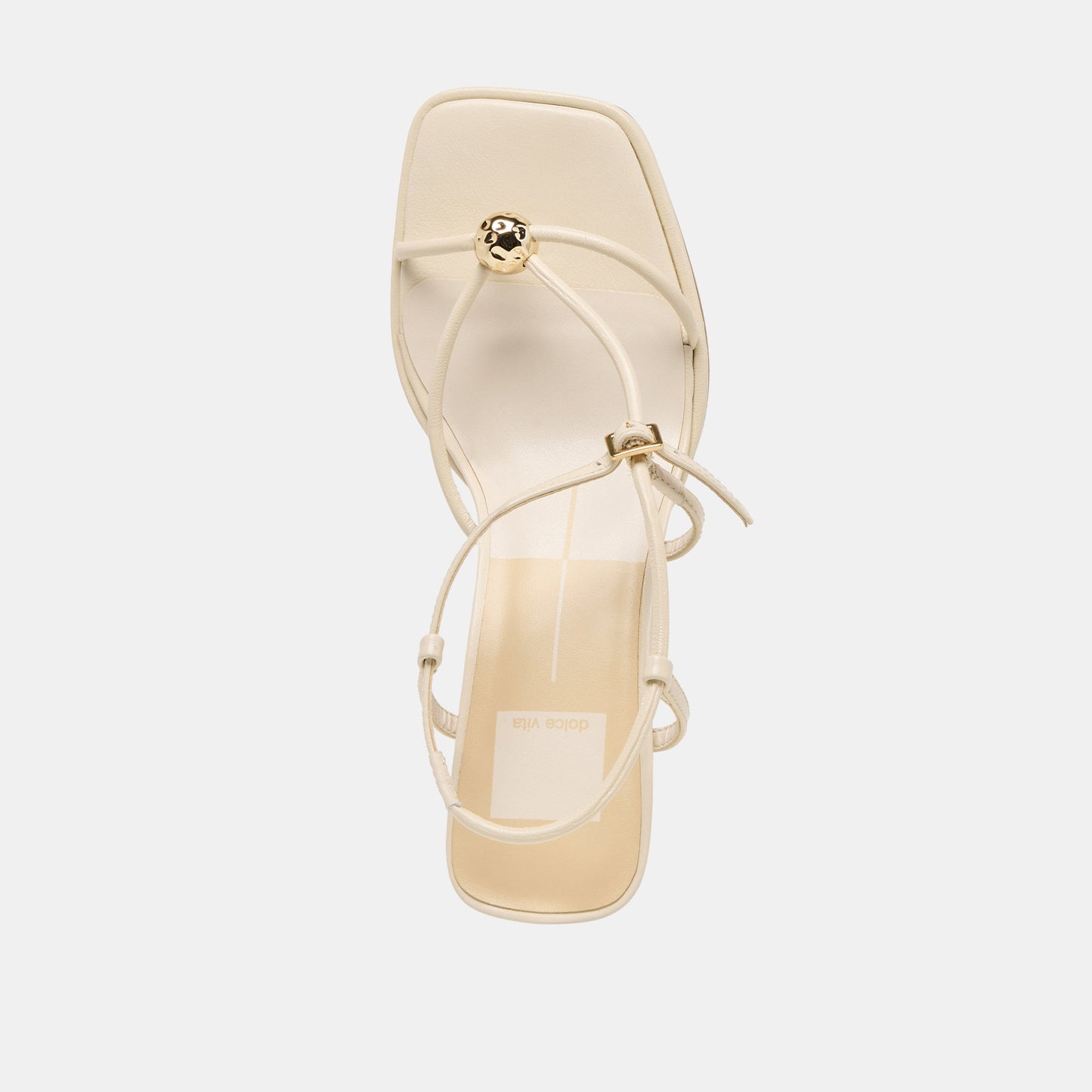 Mylee Creme Leather Heels - Dolce Vita