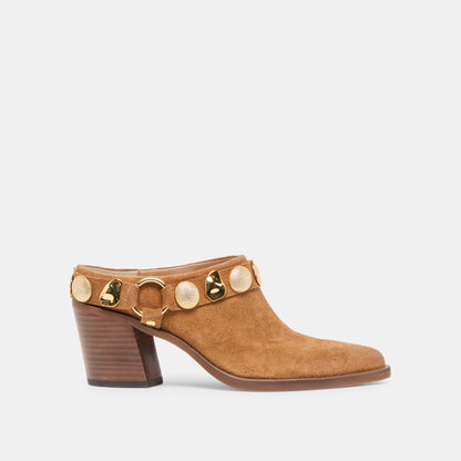 Kanyon Brown Suede Heels - Dolce Vita