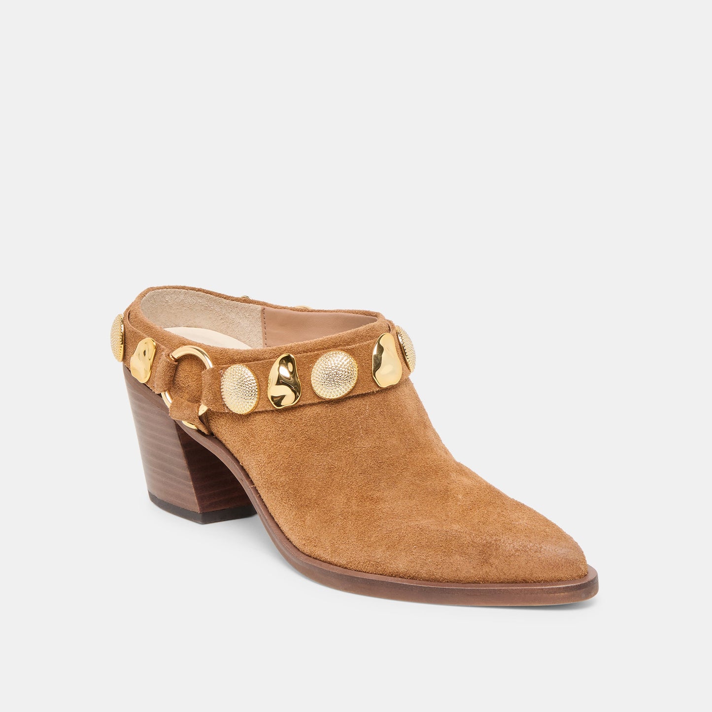 Kanyon Brown Suede Heels - Dolce Vita