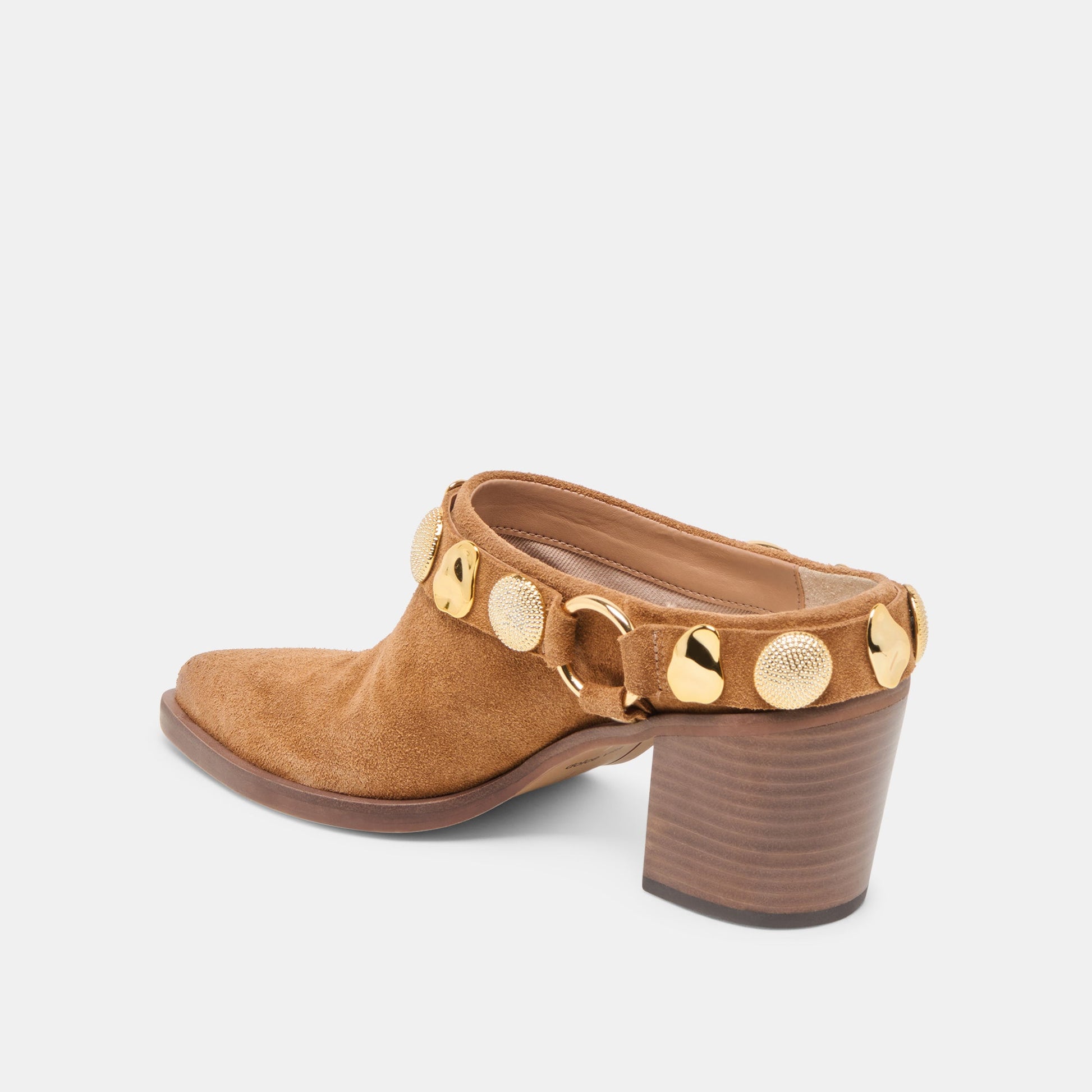 Kanyon Brown Suede Heels - Dolce Vita
