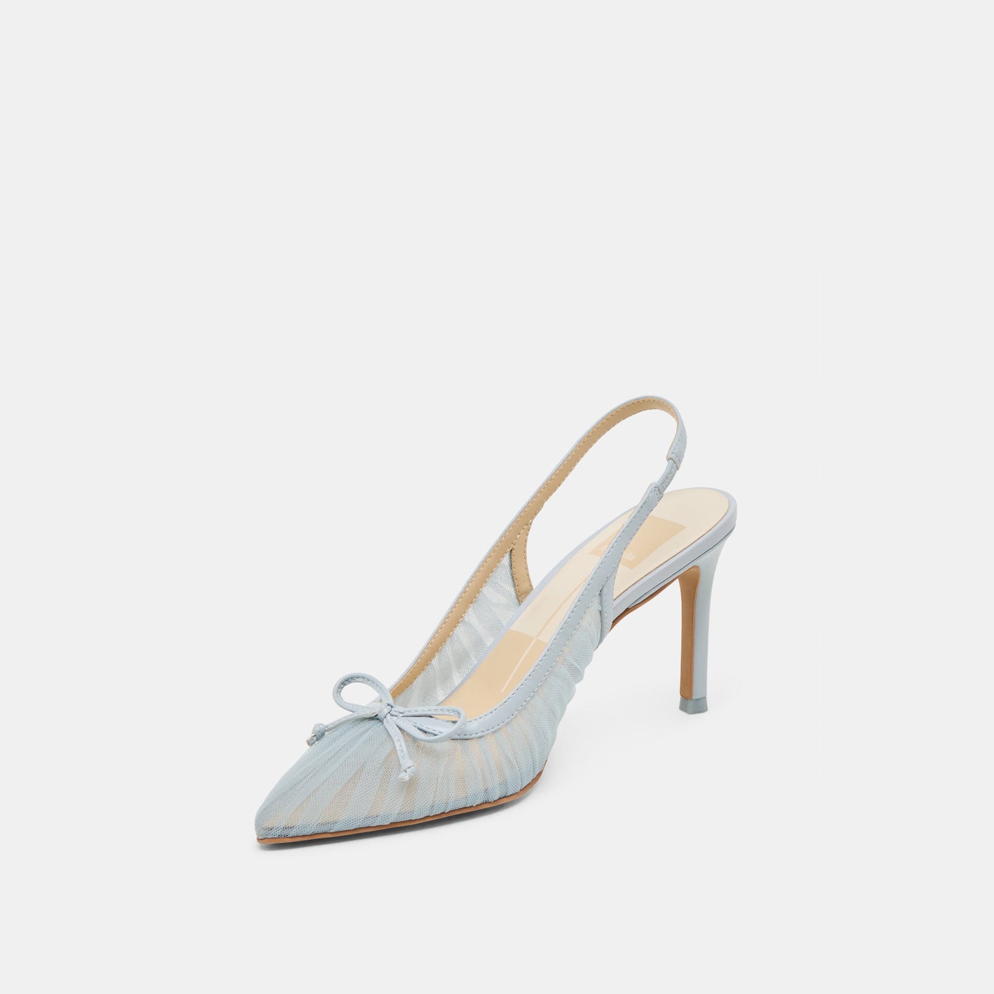 Yela Light Blue Tulle Heels - Dolce Vita