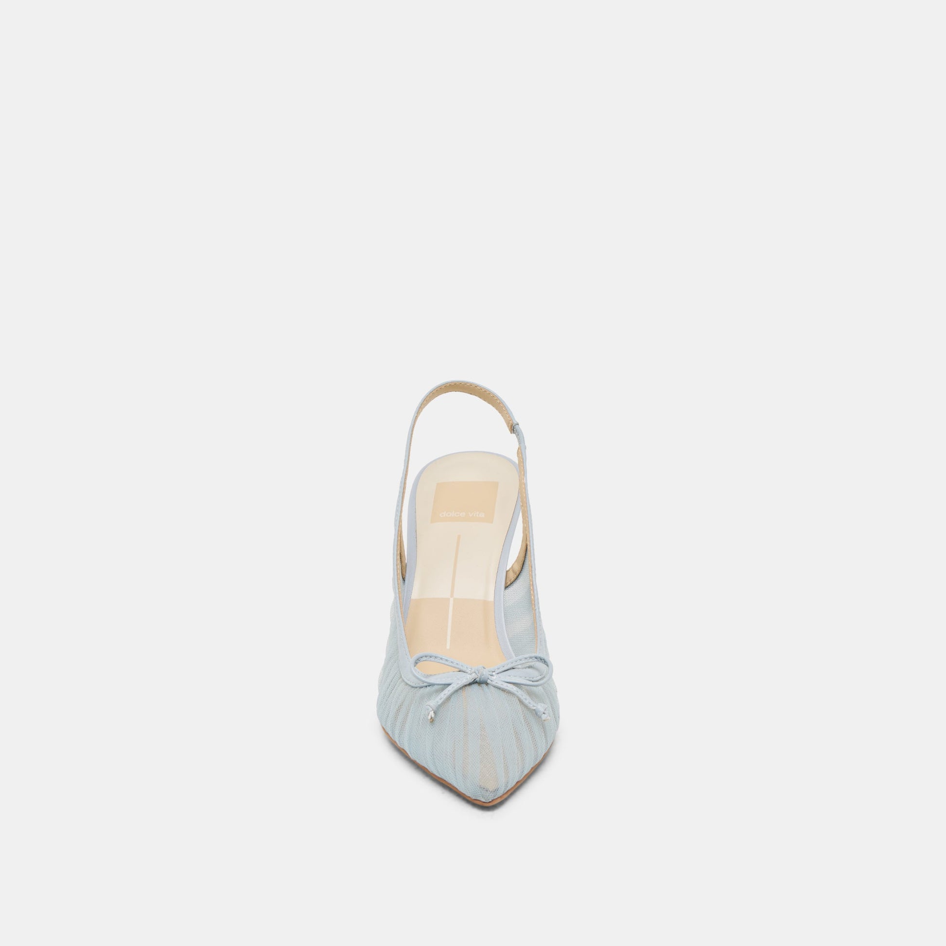Yela Light Blue Tulle Heels - Dolce Vita