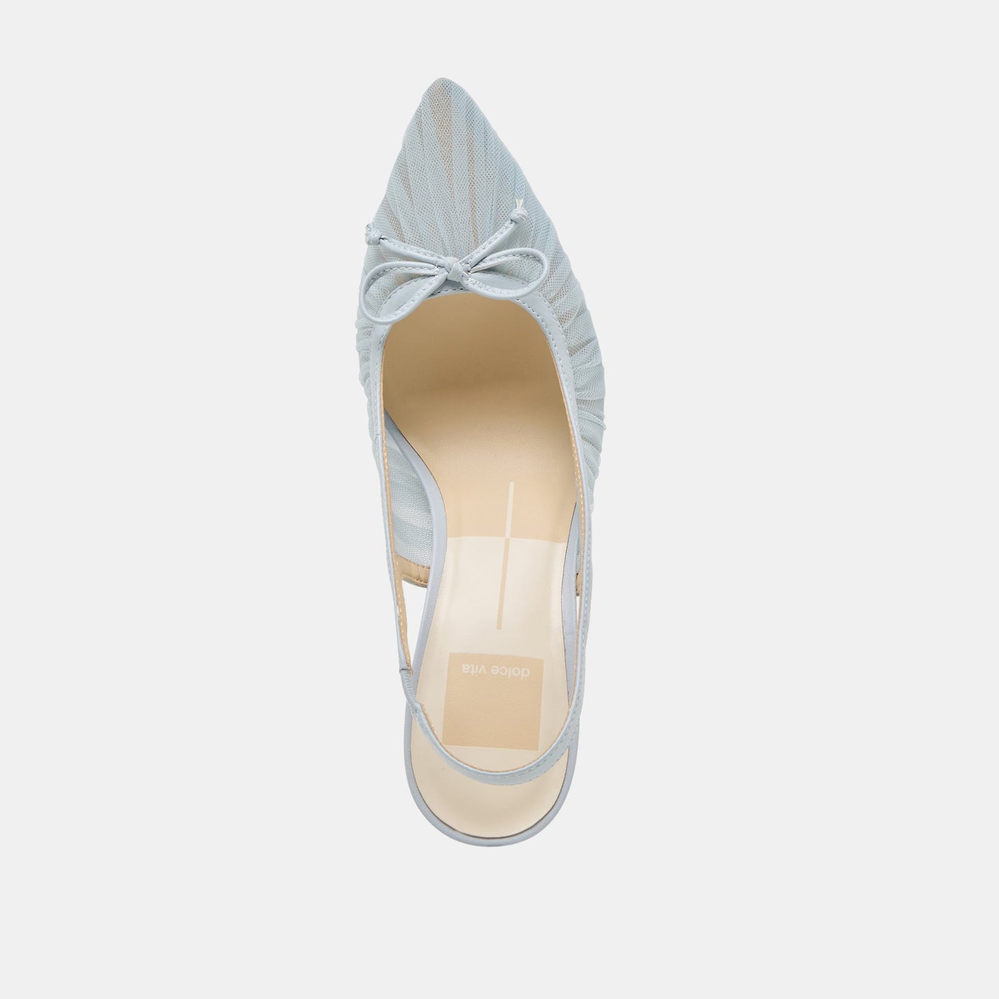 Yela Light Blue Tulle Heels - Dolce Vita