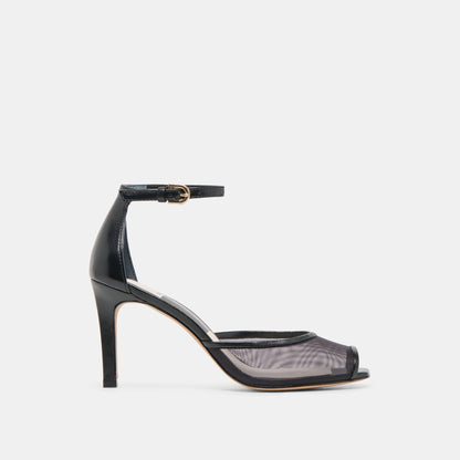 Serlo Onyx Mesh Heels - Dolce Vita